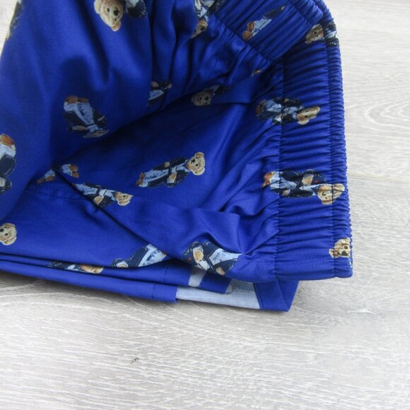 Polo Ralph Lauren Bear Boxer Briefs Mens Size Medium Royal Blue NEW - Picture 6 of 11